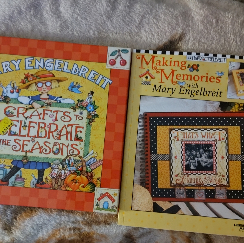 Mary Engelbreit Seasonal and Memory Craft Books - Yellow and Orange